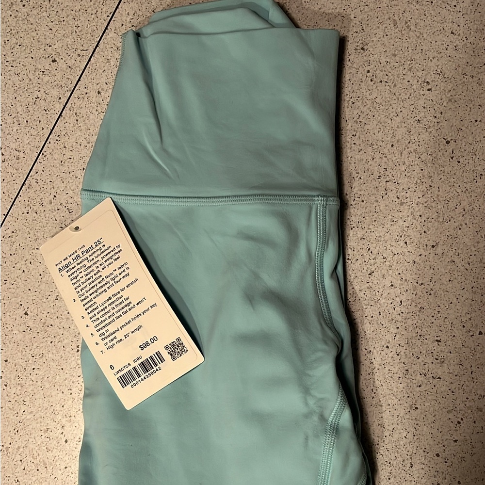 Lululemon Align HR legging 25” NWT